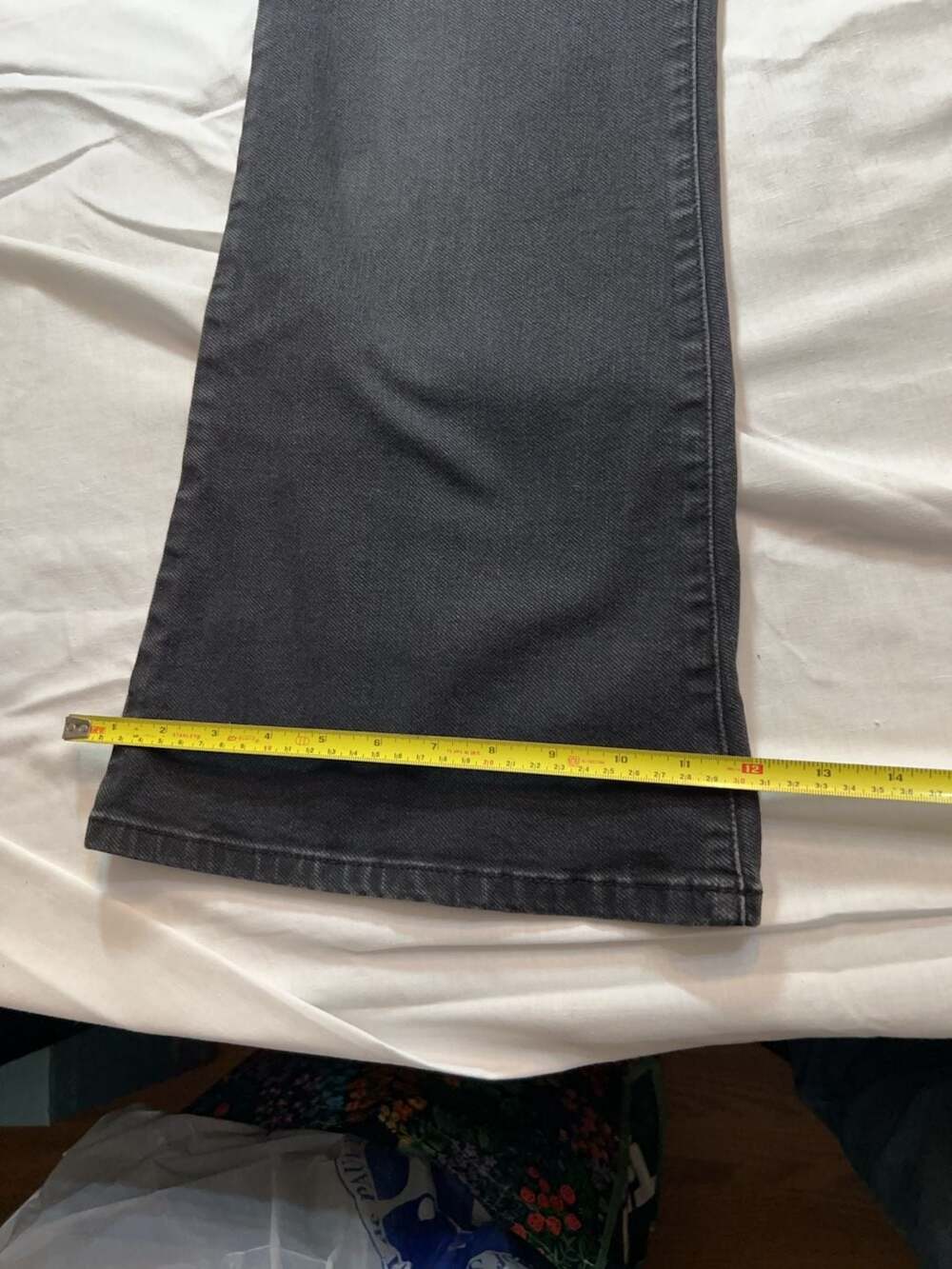 sts blue Black Button Fly Jeans Size 30 - Picture 3 of 7